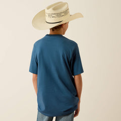 Ariat Flag Bronco T-Shirt Kids - KEY LARGO