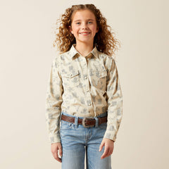 Mila Shirt Kids - DESERTED PRINT