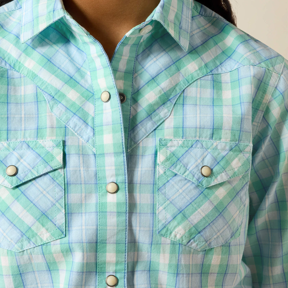 Ashley Shirt Kids - HOLIDAY PLAID