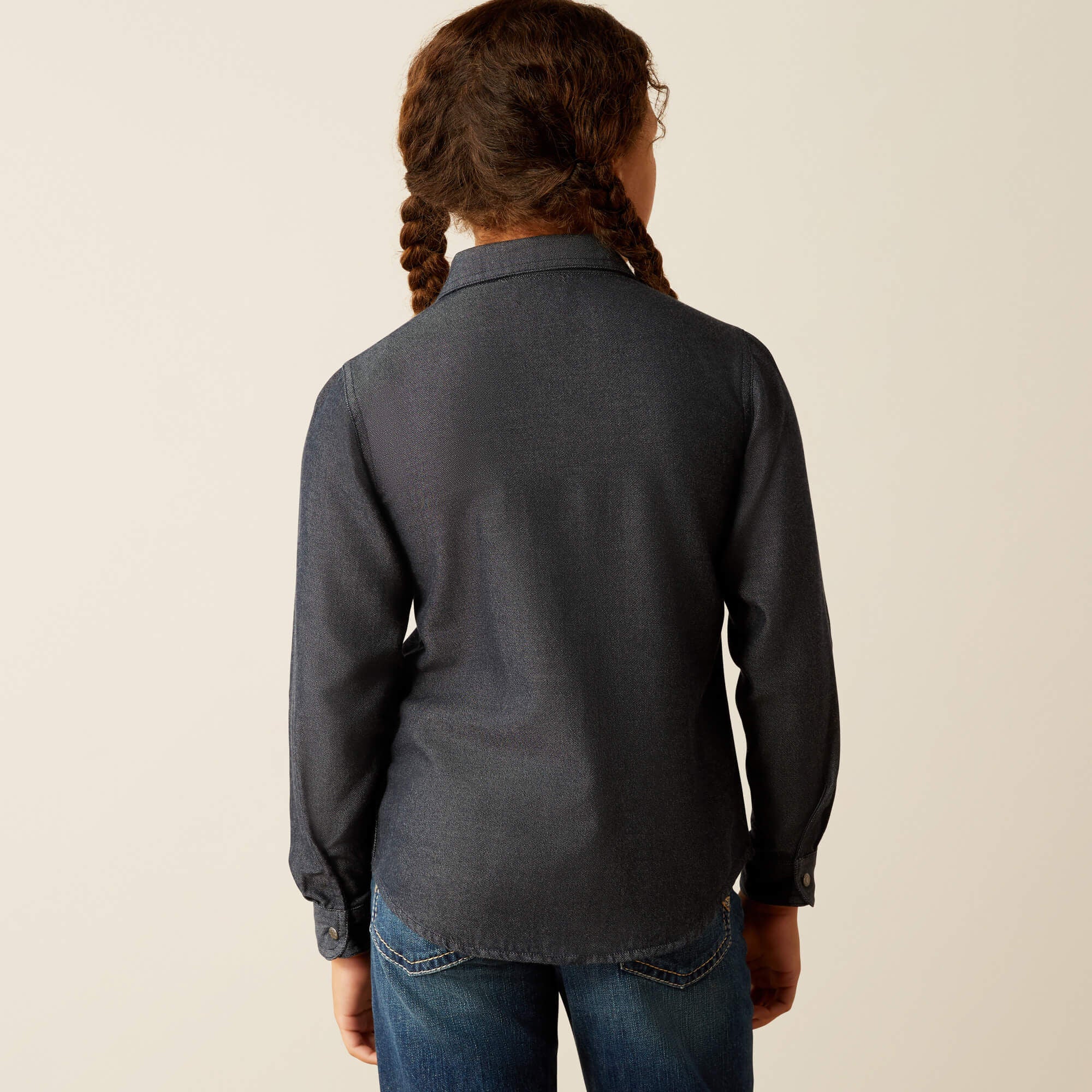 Chambray Shirt Kids - MEDIUM BLUE