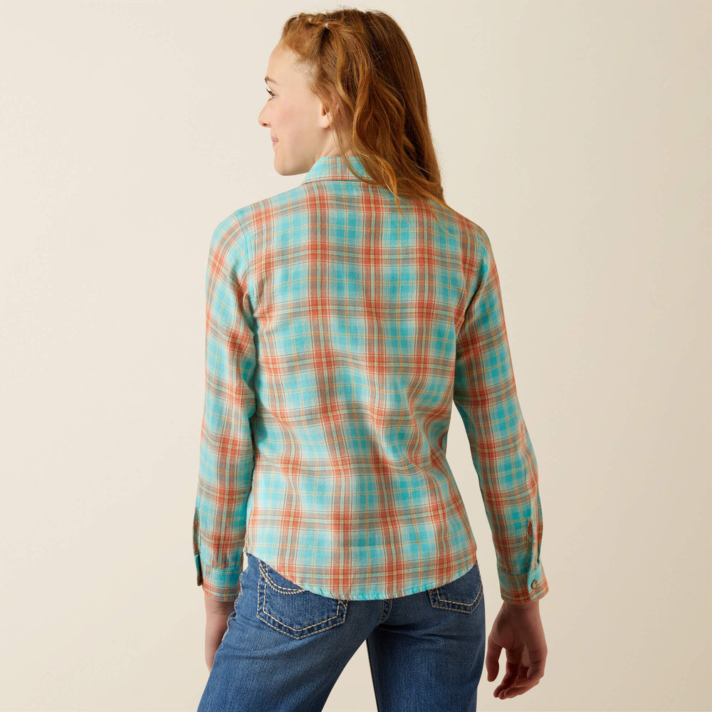 Edan Shirt Kids - BLUE PLAID