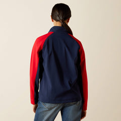 Team EQ Jacket Kids - NAVYT/RED