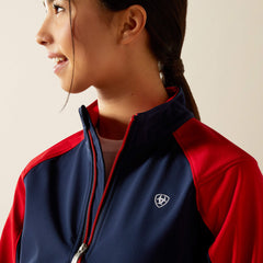 Team EQ Jacket Kids - NAVYT/RED