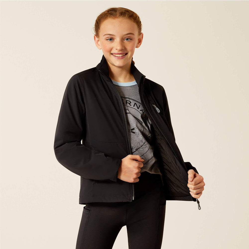 Rion StretchShell Insulated Jacket Kids - BLACK