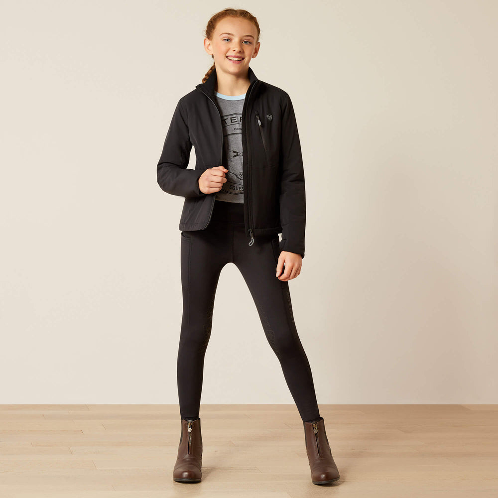 Rion StretchShell Insulated Jacket Kids - BLACK
