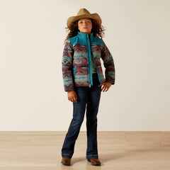 Crius Jacket Kids - INEZ BLANKET/DRAGONFLY