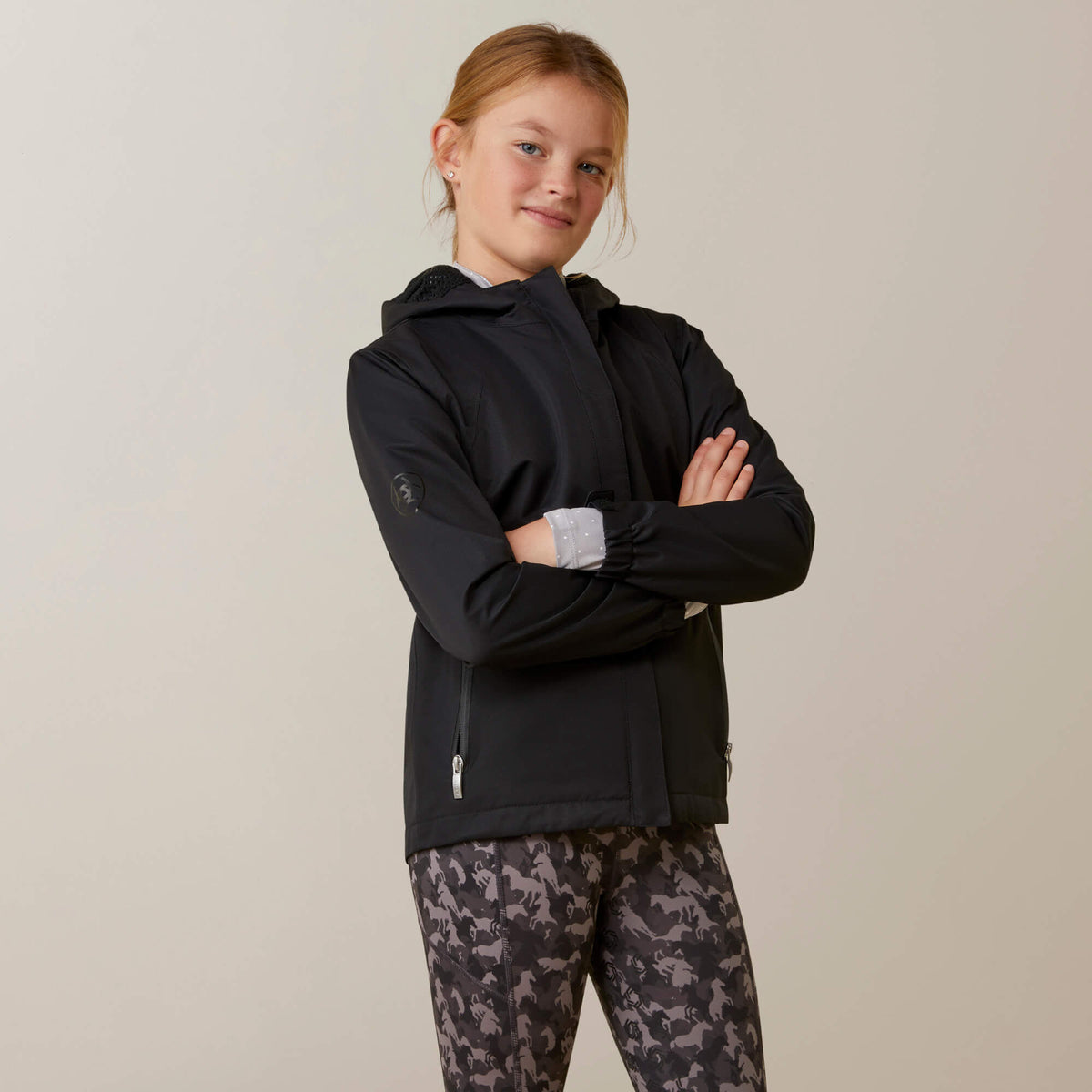 Spectator Waterproof Jacket Kids - BLACK