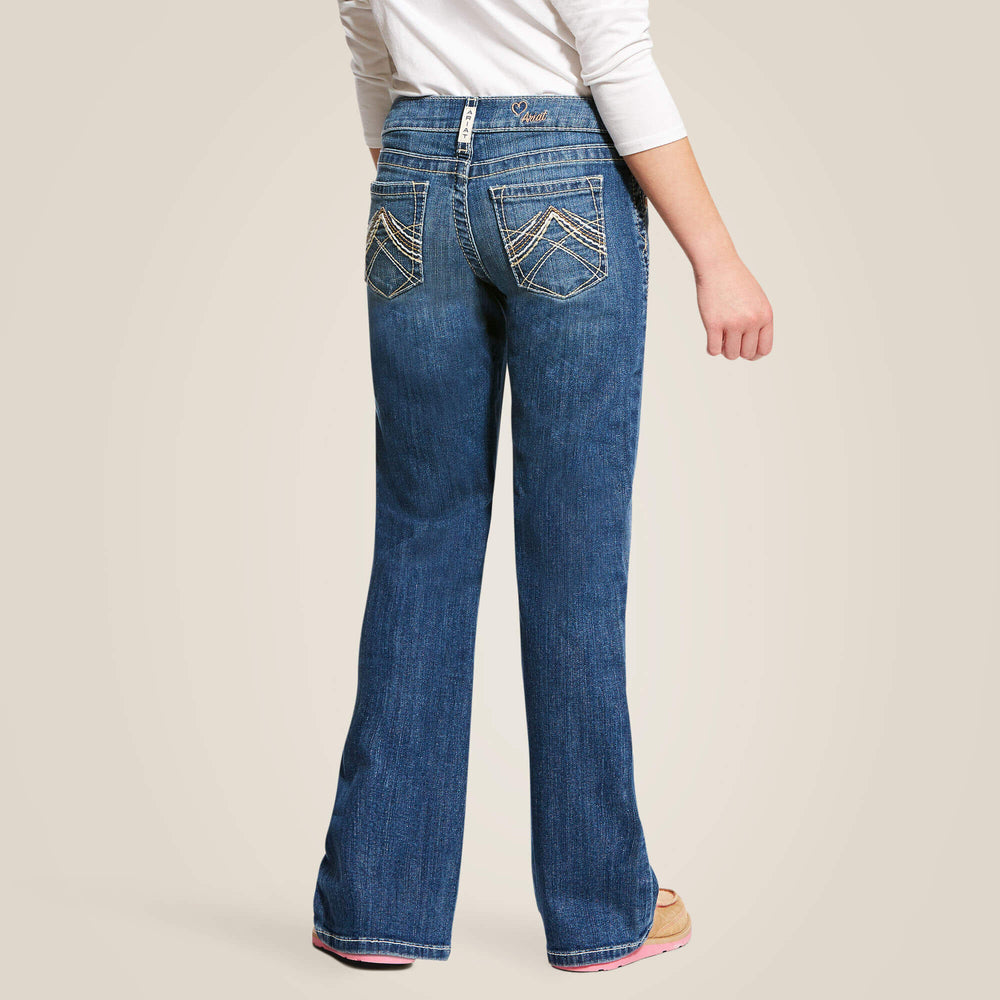 Whipstitch Boot Cut Jean Kids - ELEANOR
