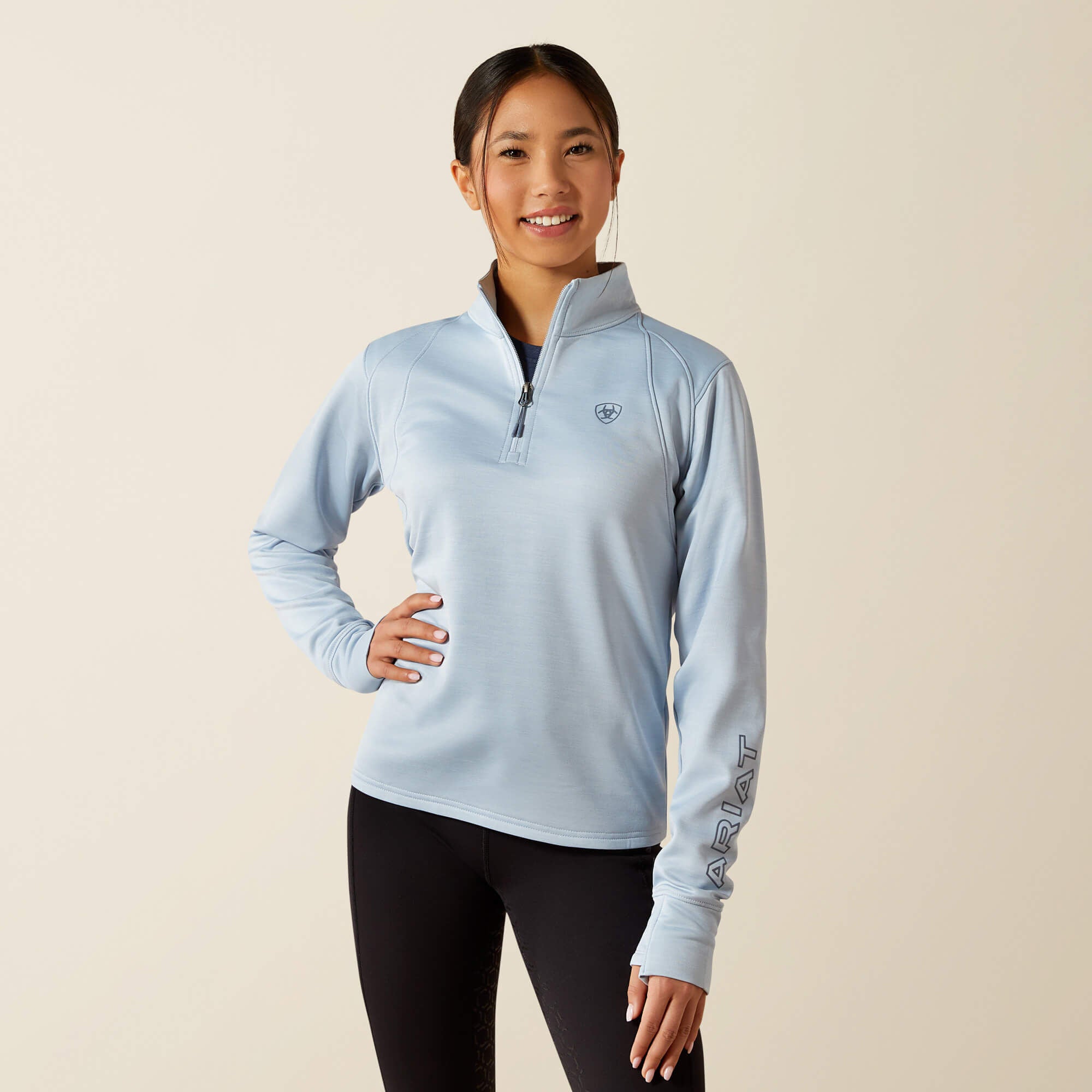 Team EQ 1/2 Zip Pullover Kids - SKYWAY