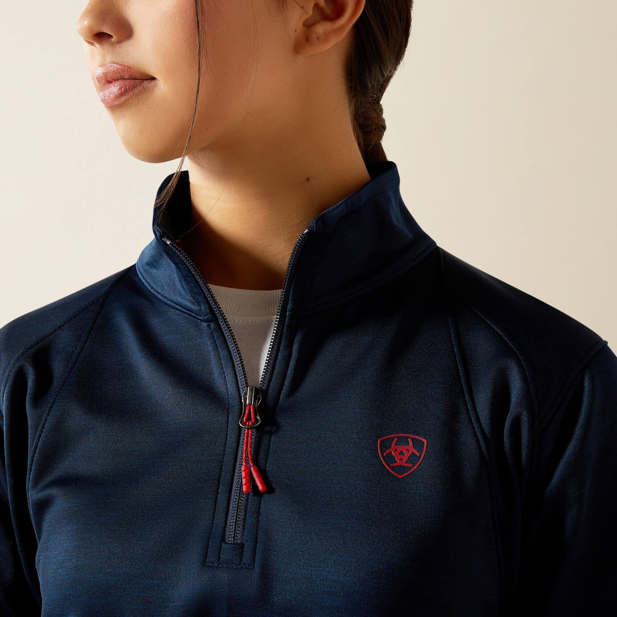 Team EQ 1/2 Zip Pullover Kids - NAVY