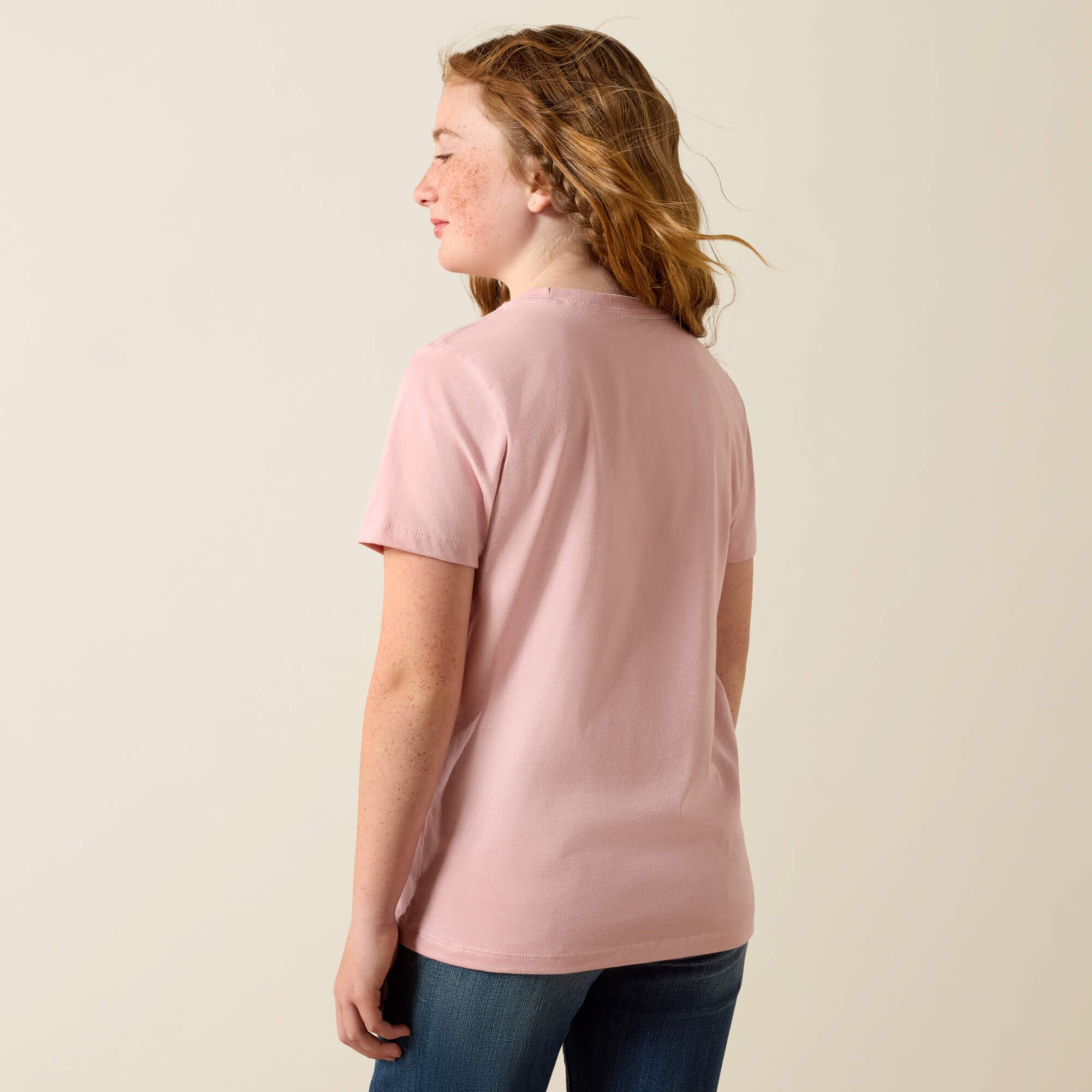 Ariat Southwest Sunset T-Shirt Kids - DUSTY ROSE