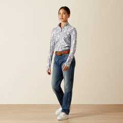 Lowell 3.0 1/4 Zip Baselayer Kids - POSEY PONY PRINT