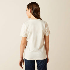 Ariat Wild Like the West T-Shirt Kids - NATURAL