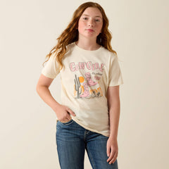 Ariat Cowgirl Vibes T-Shirt Kids - NATURAL