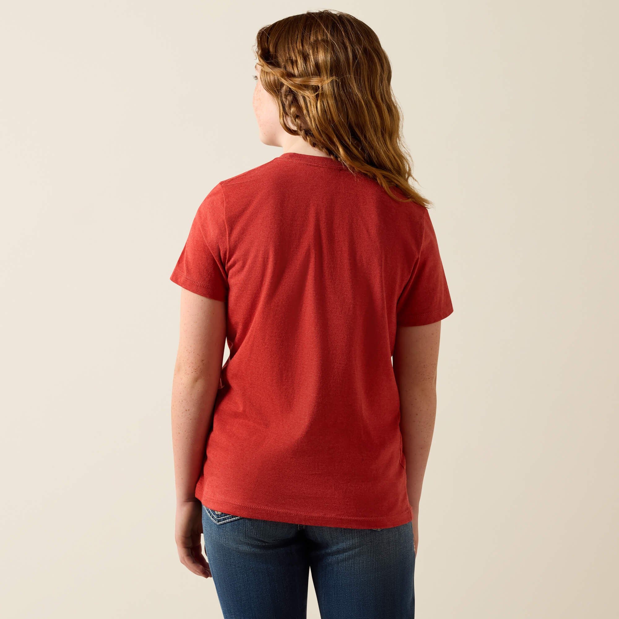 Ariat Cowgirl Rider T-Shirt Kids - TABASCO
