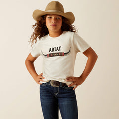 Ariat Bull Horns T-Shirt Kids - NATURAL
