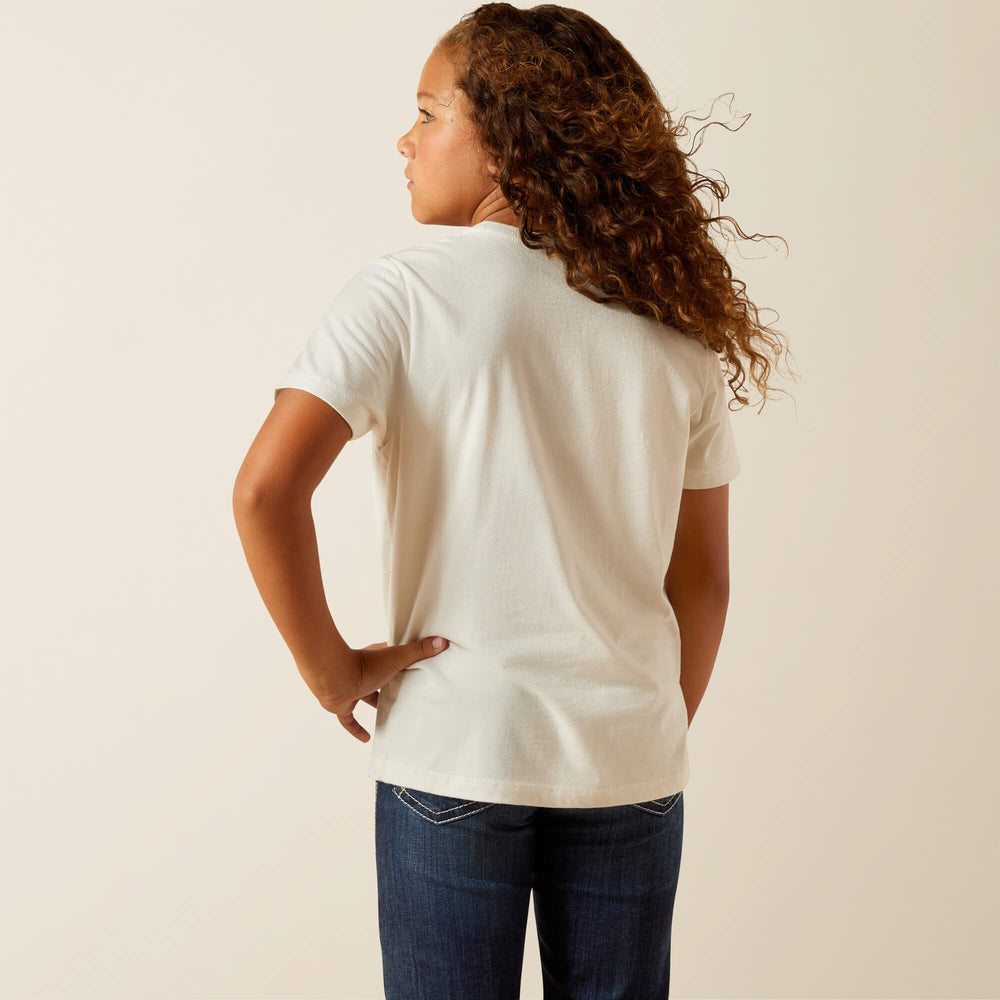 Ariat Bull Horns T-Shirt Kids - NATURAL