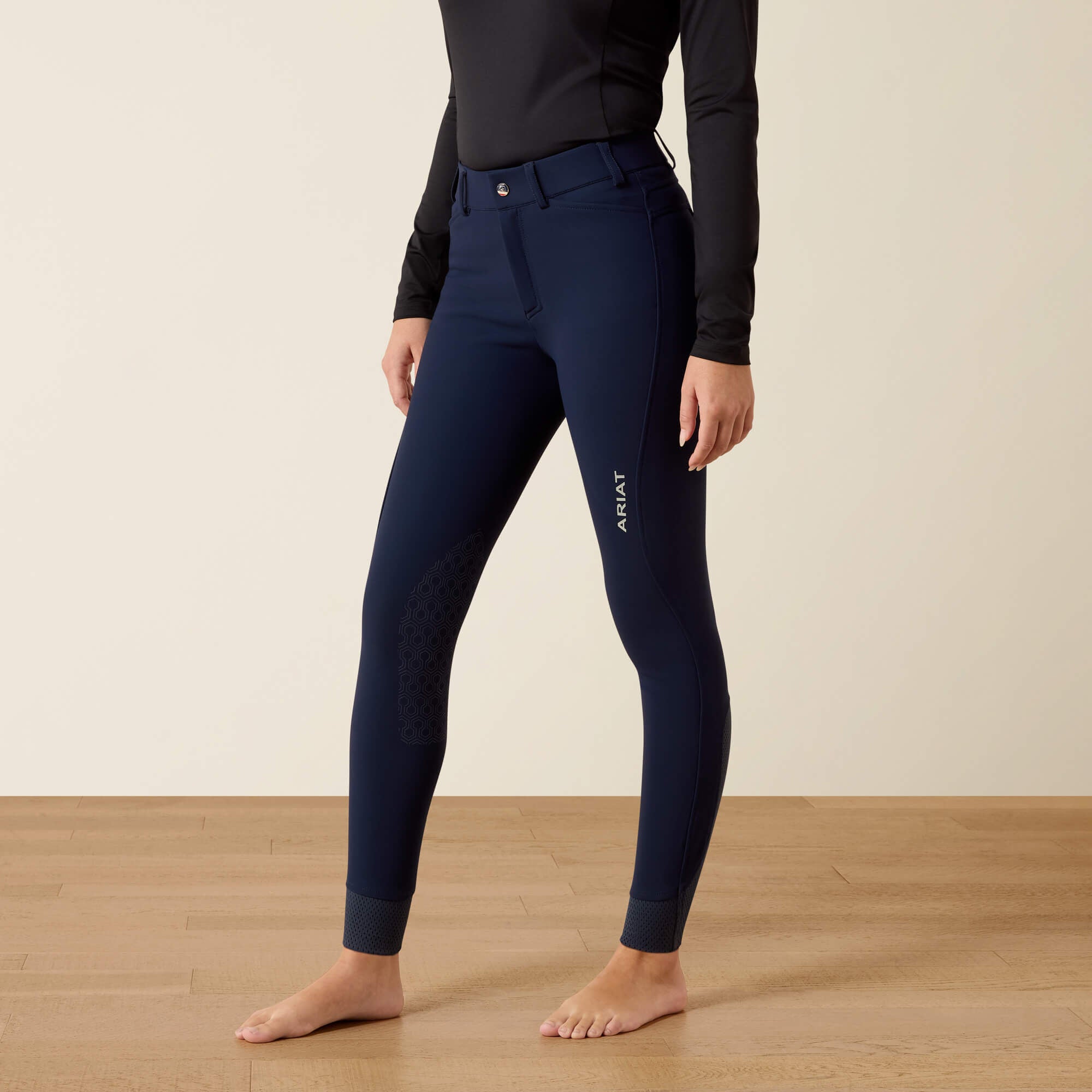 Tri Factor Grip Knee Patch Breech Kids - NAVY