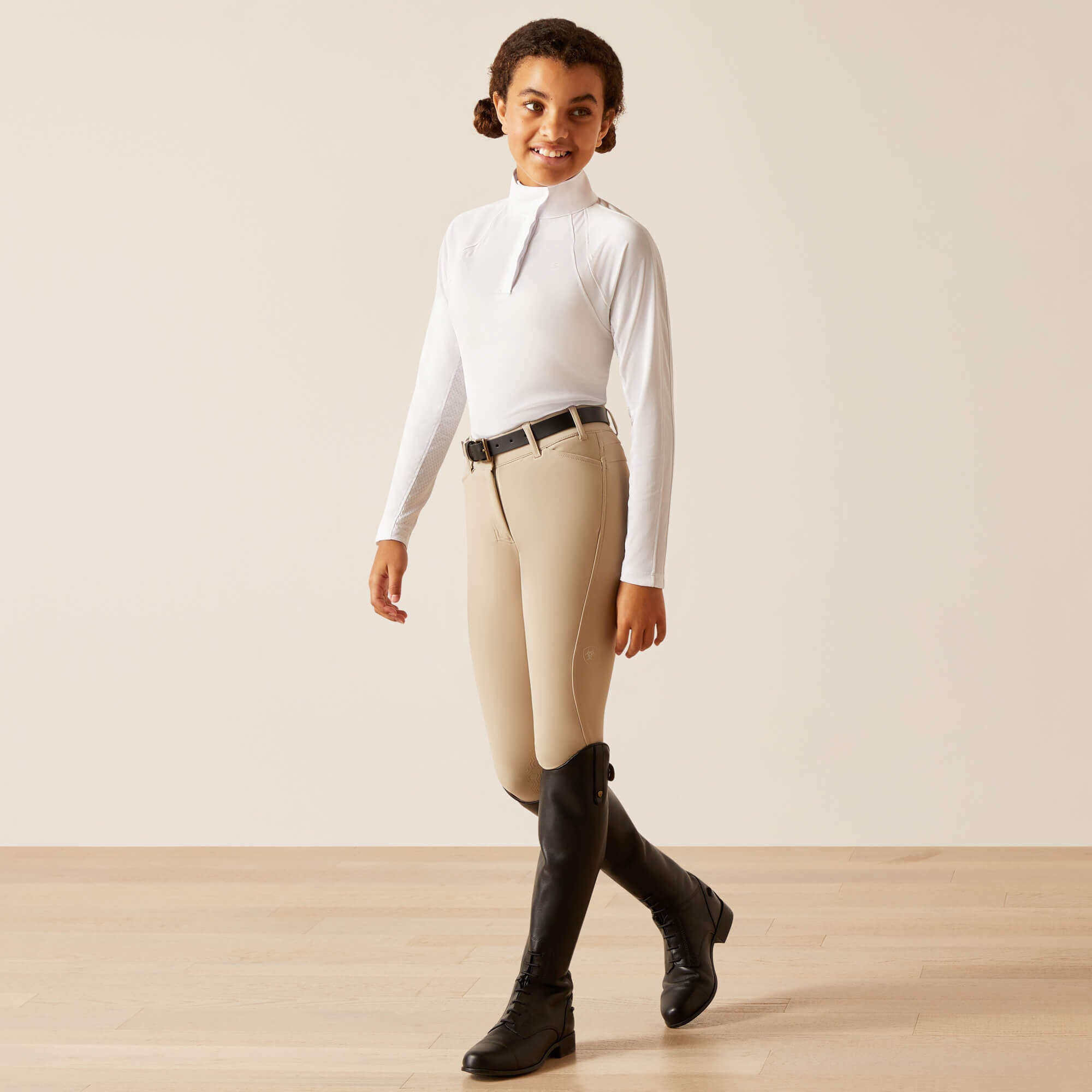 Sunstopper 3.0 Show Shirt Kids - WHITE