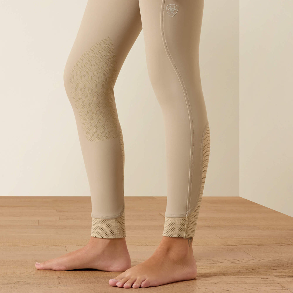 Tri Factor EQ Grip Knee Patch Breech Kids - TAN