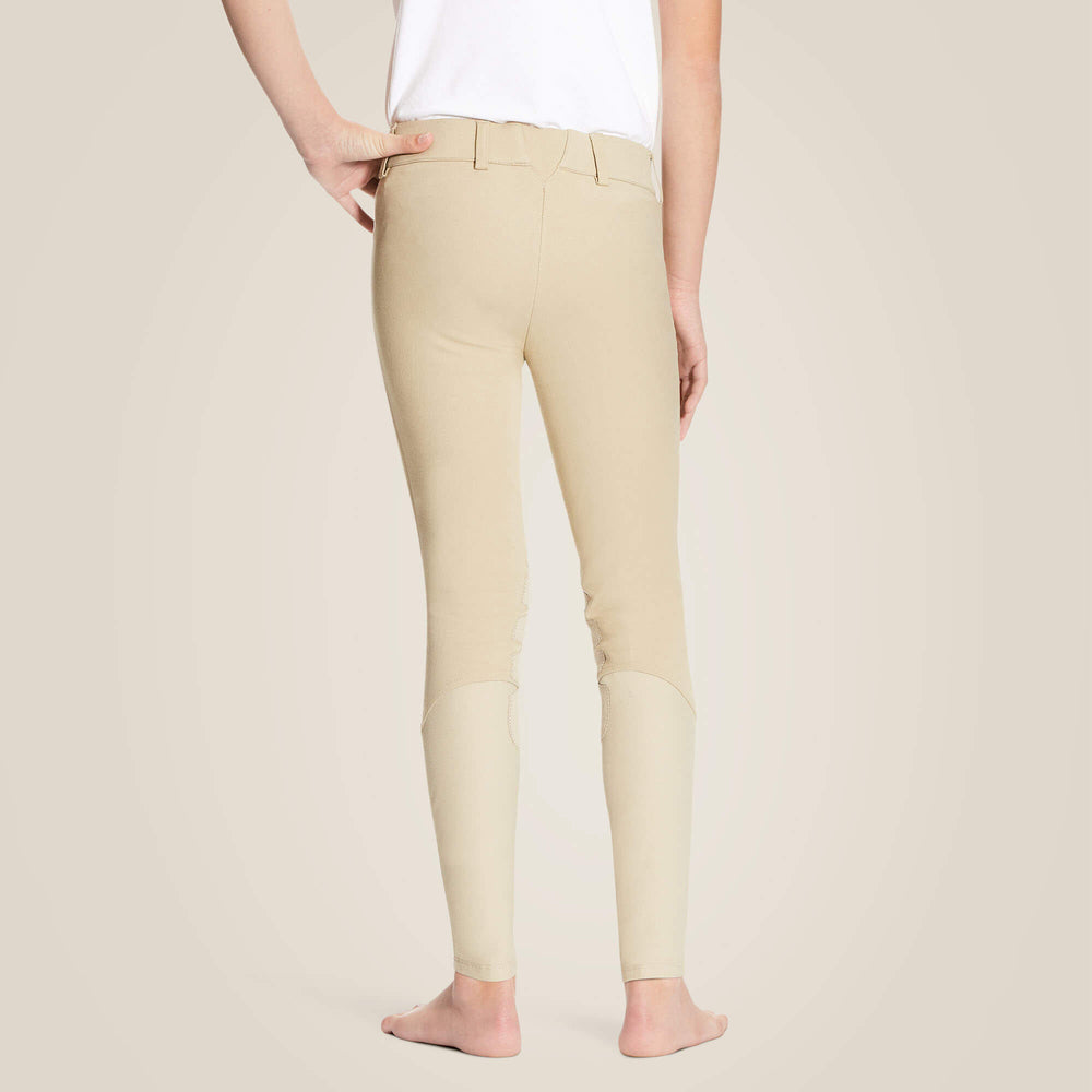 Heritage Knee Patch Breech Kids - TAN