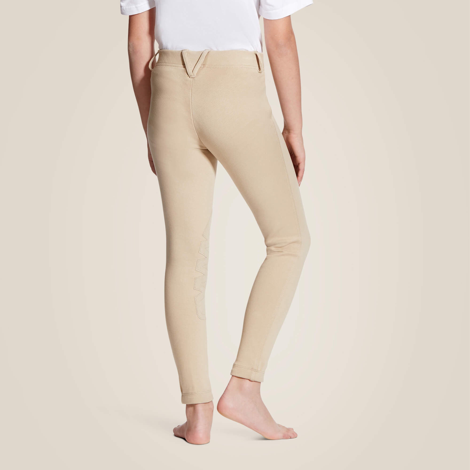 Heritage Knit Knee Patch Breech Kids - TAN