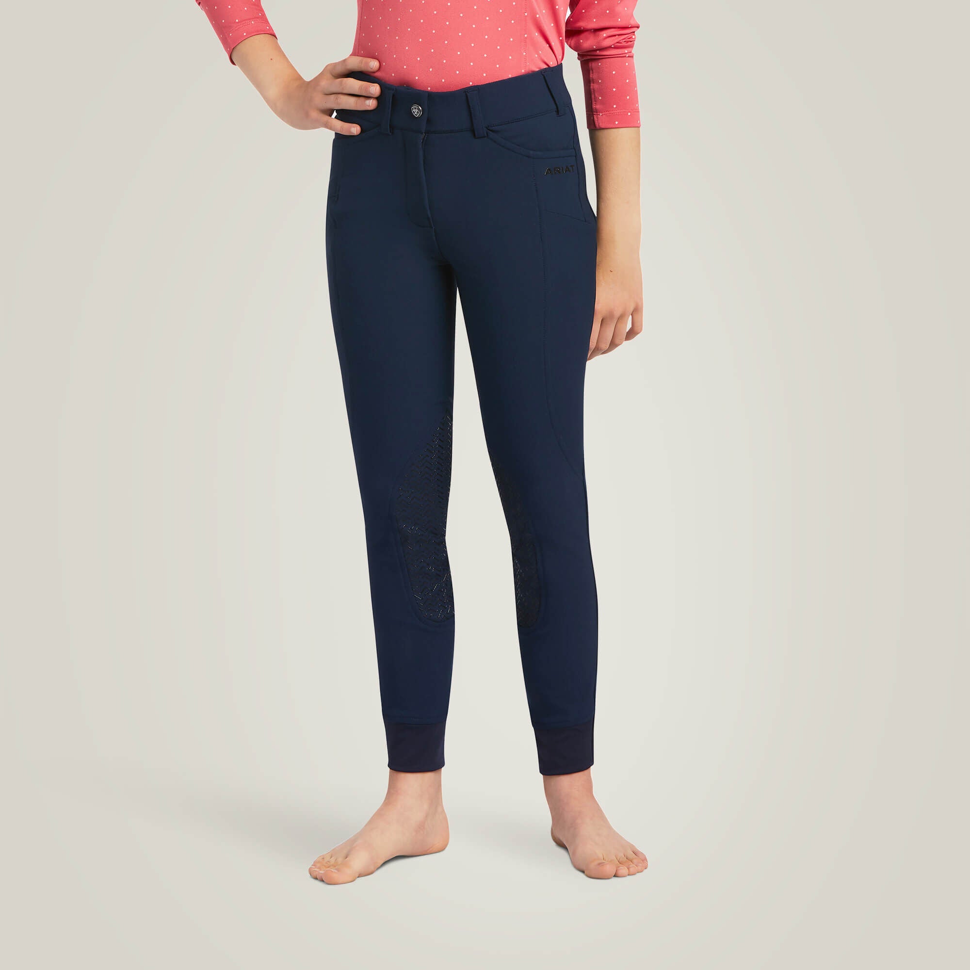 Prelude Knee Patch Breech Kids - NAVY