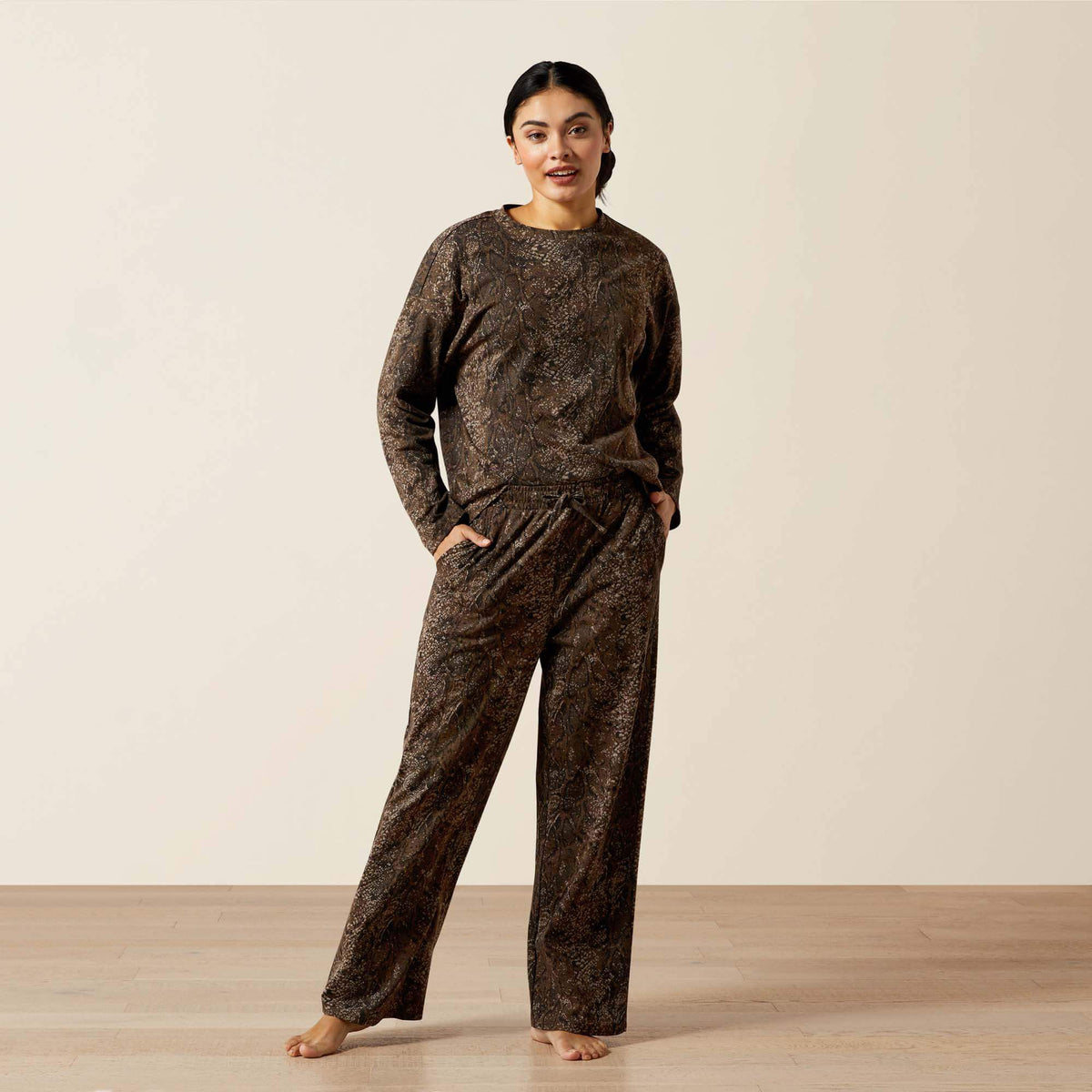 Dreams Pajama Set - DESERT SNAKE PRINT