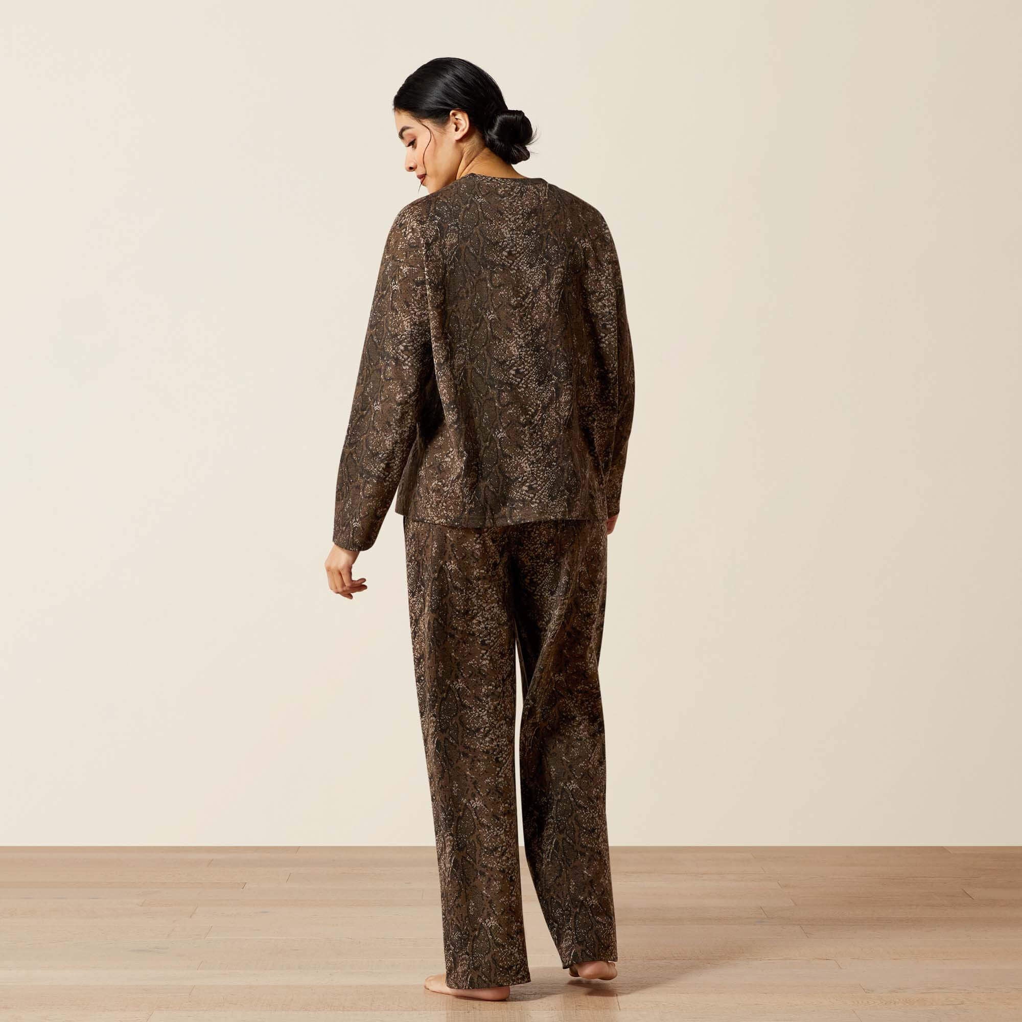 Dreams Pajama Set - DESERT SNAKE PRINT