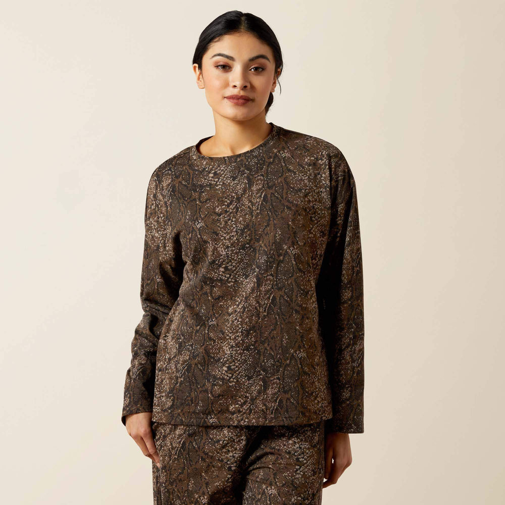 Dreams Pajama Set - DESERT SNAKE PRINT