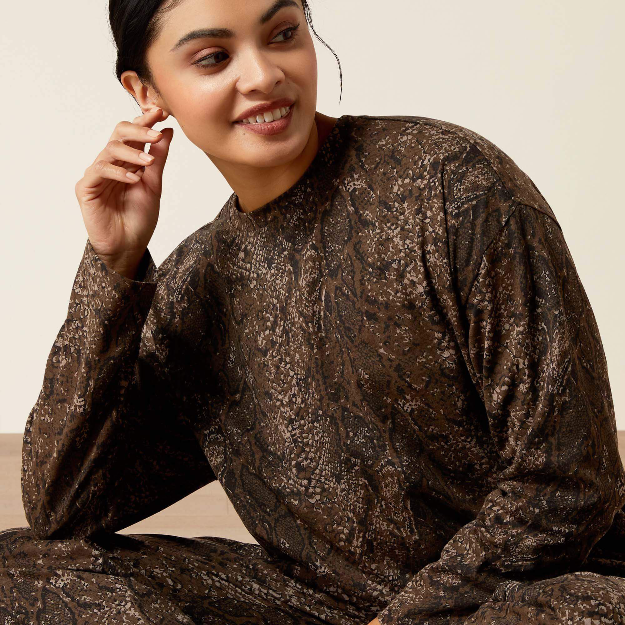 Dreams Pajama Set - DESERT SNAKE PRINT