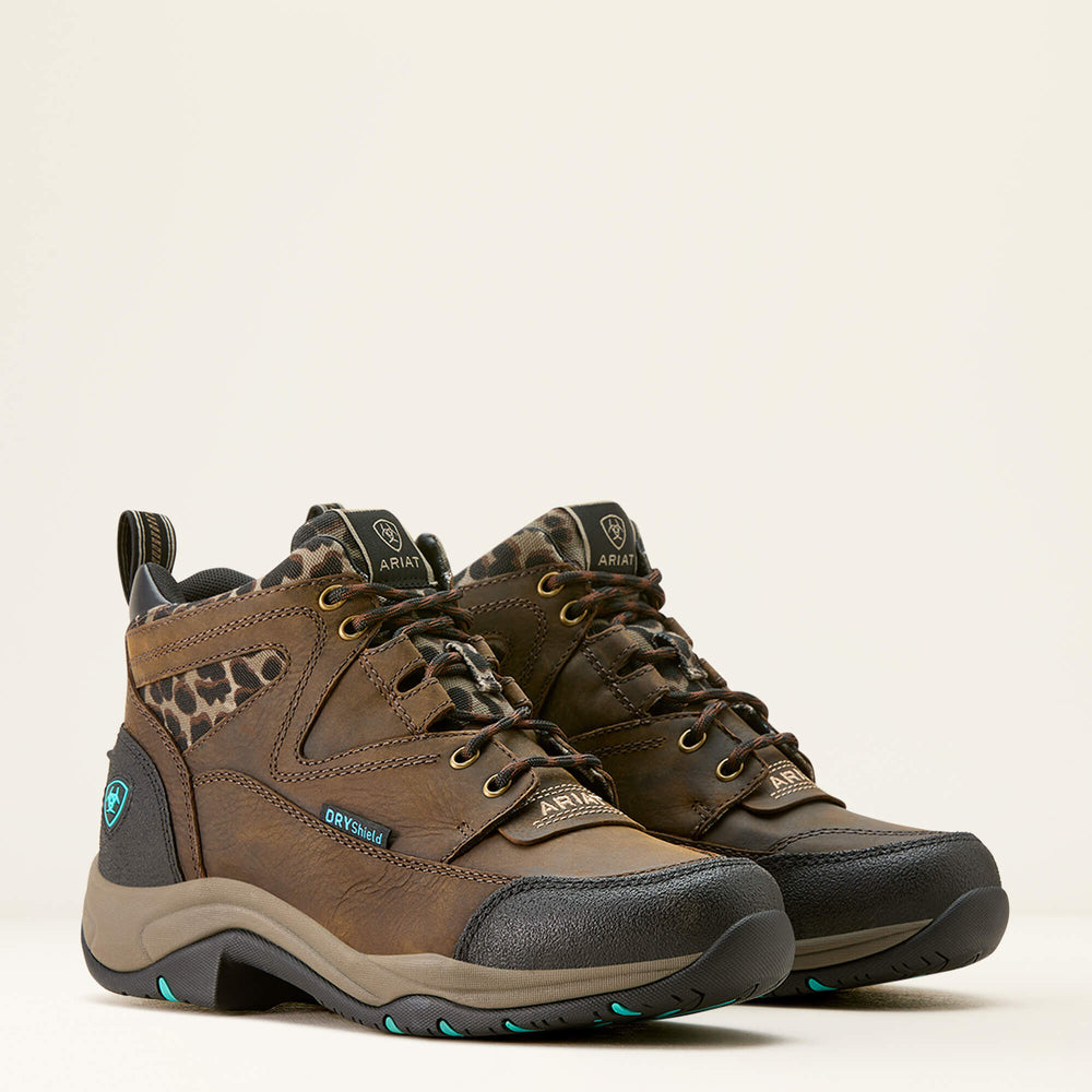 Terrain Waterproof Boot - CHOCOLATE/CAMO LEOPARD