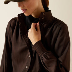 Kildwick Blouse - COFFEE BEAN