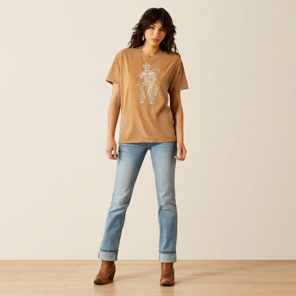 Buckaroo T-Shirt - TOASTED COCONUT MINERAL WASH