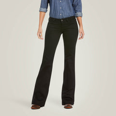 Trouser Mid Rise Forever Wide Leg Pant - RINSE
