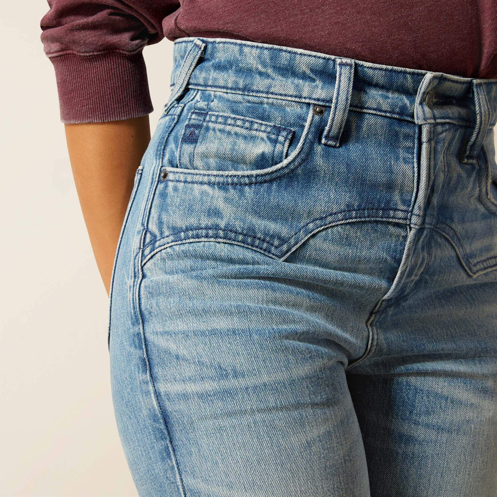 Ultra High Rise Cheyenne Yoke Tomboy Straight Leg Jean - CANDY