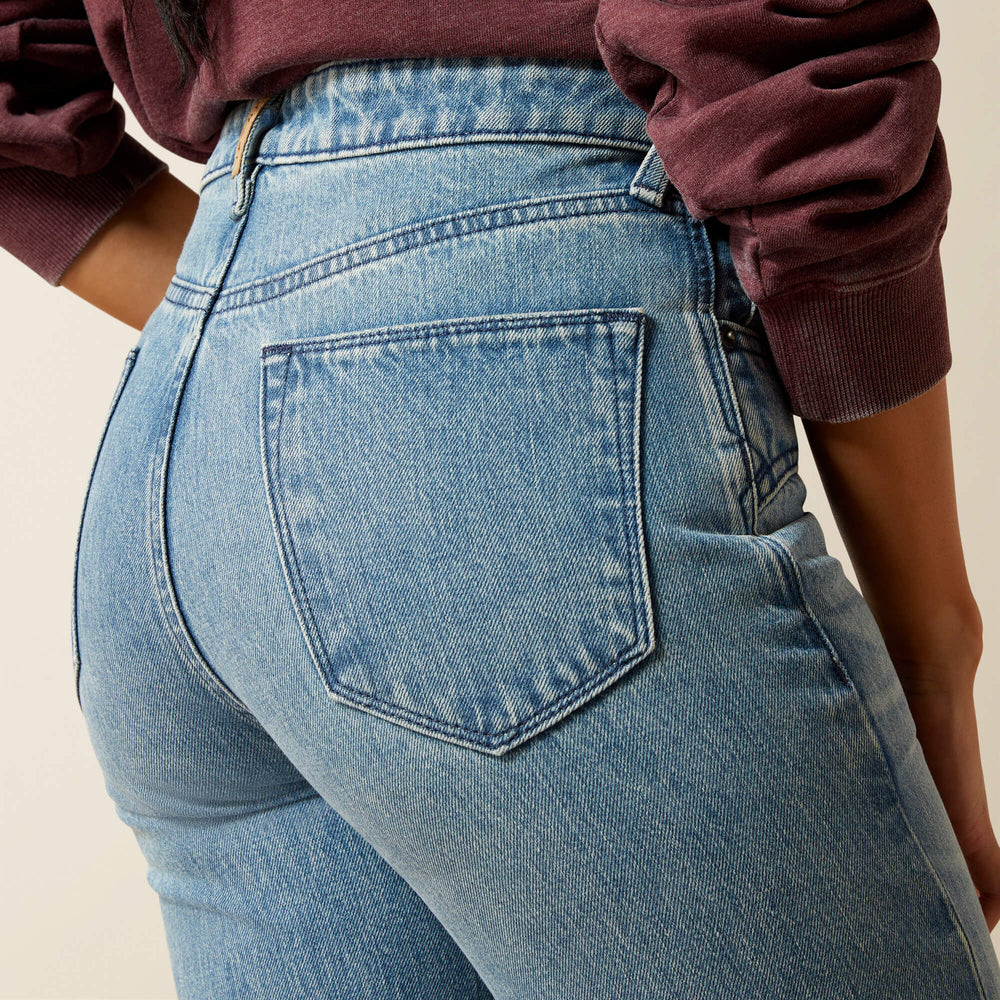 Ultra High Rise Cheyenne Yoke Tomboy Straight Leg Jean - CANDY