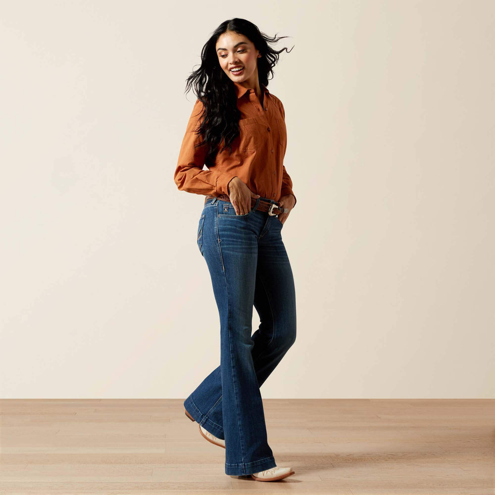 Perfect Rise Leslie Slim Trouser Jeans - VERMONT