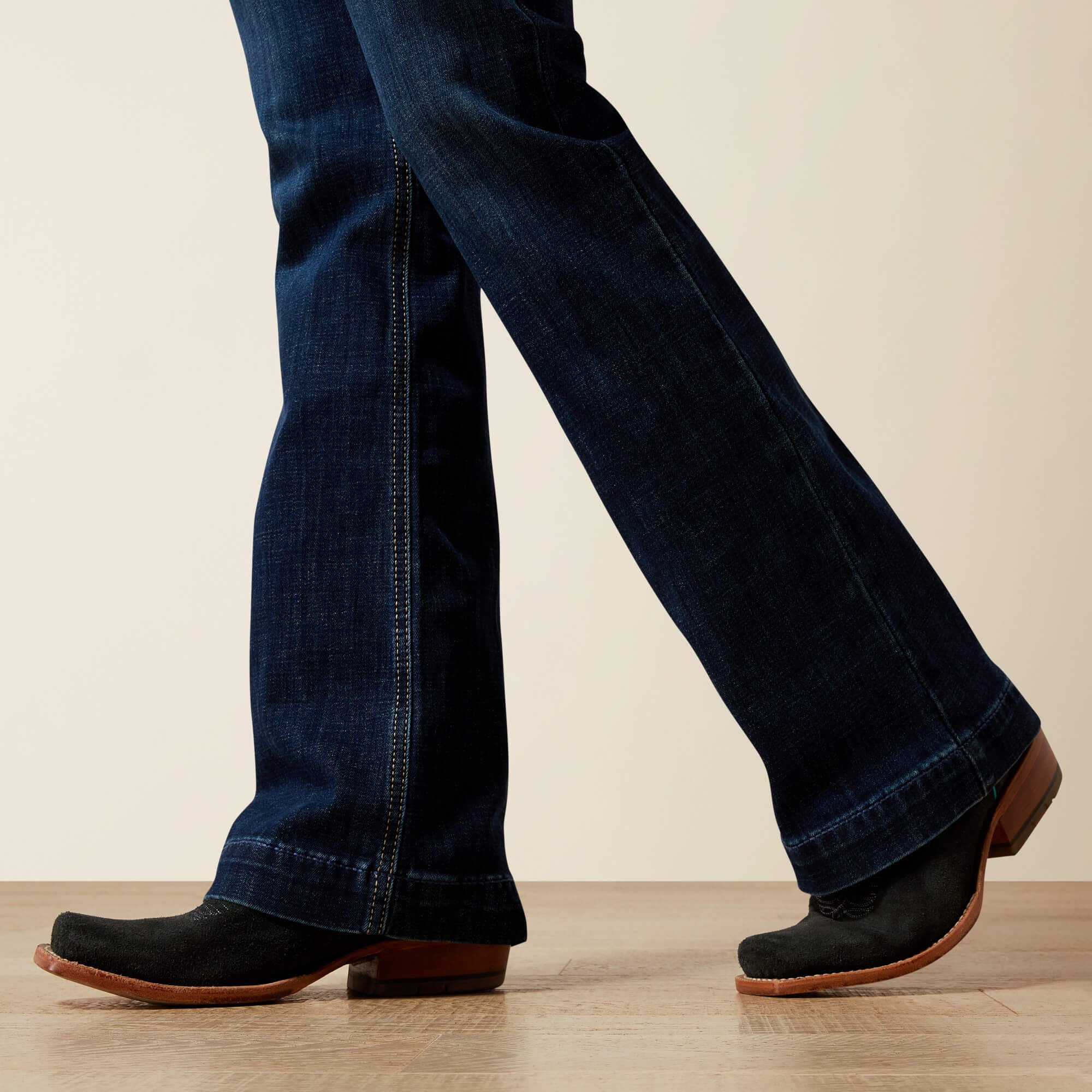 Mid Rise Cindy Trouser Jeans - SALINAS