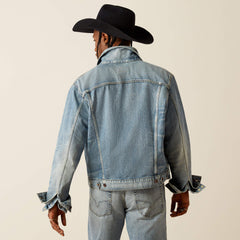 Everybody's Yellowstone Hometown Denim Jacket - LIGHT WORN OUT