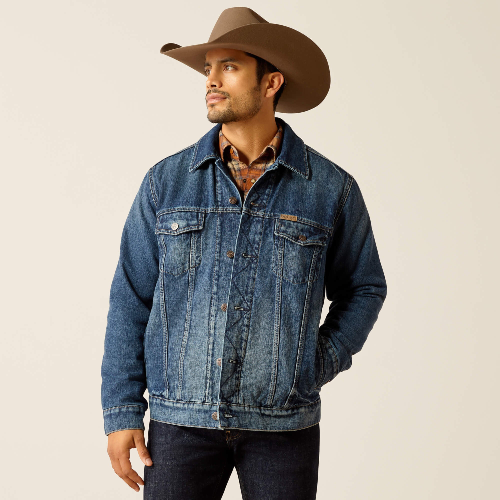 Blanket Lined Trucker Jacket - VICTOR