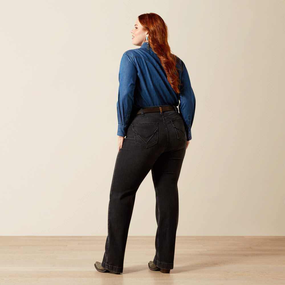 Leilani High Rise Trouser Jeans - WINSTON