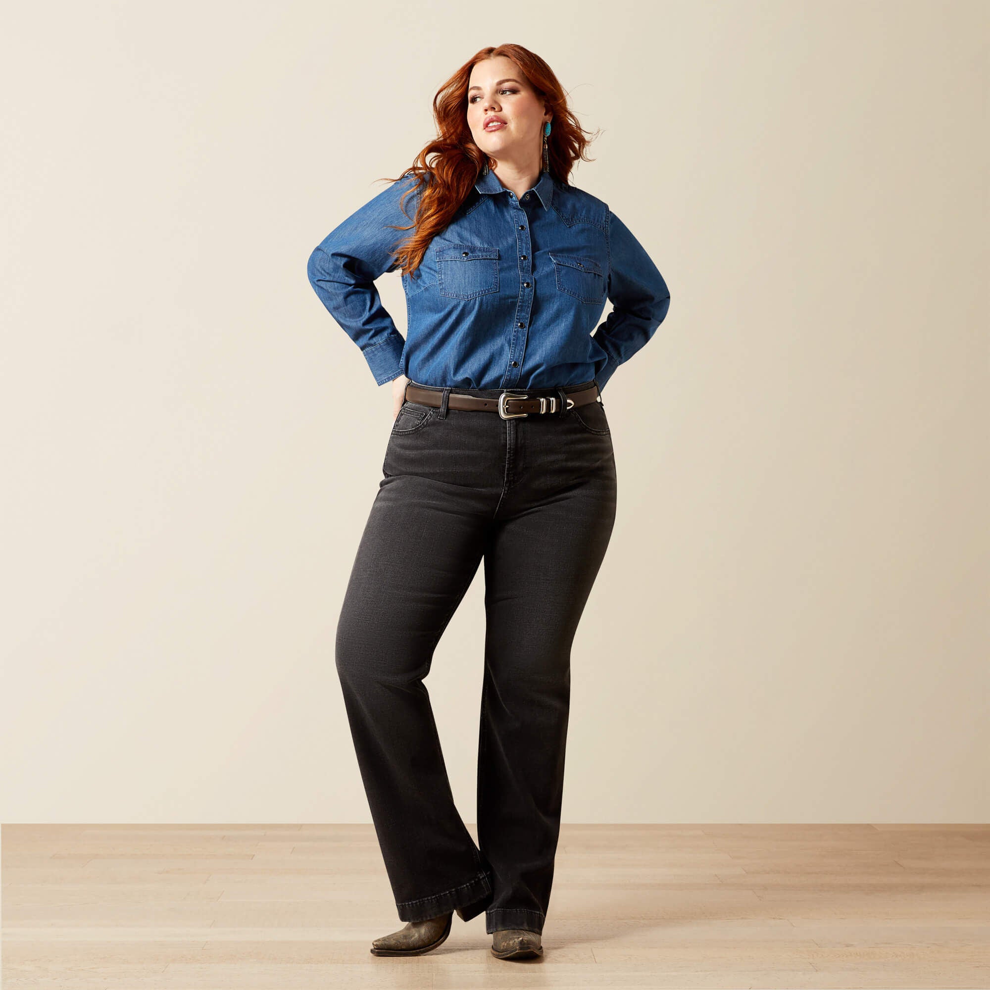 Leilani High Rise Trouser Jeans - WINSTON